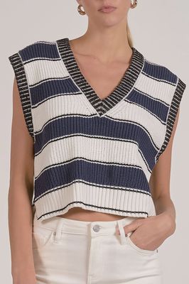 Deep V Sleeveless Vest