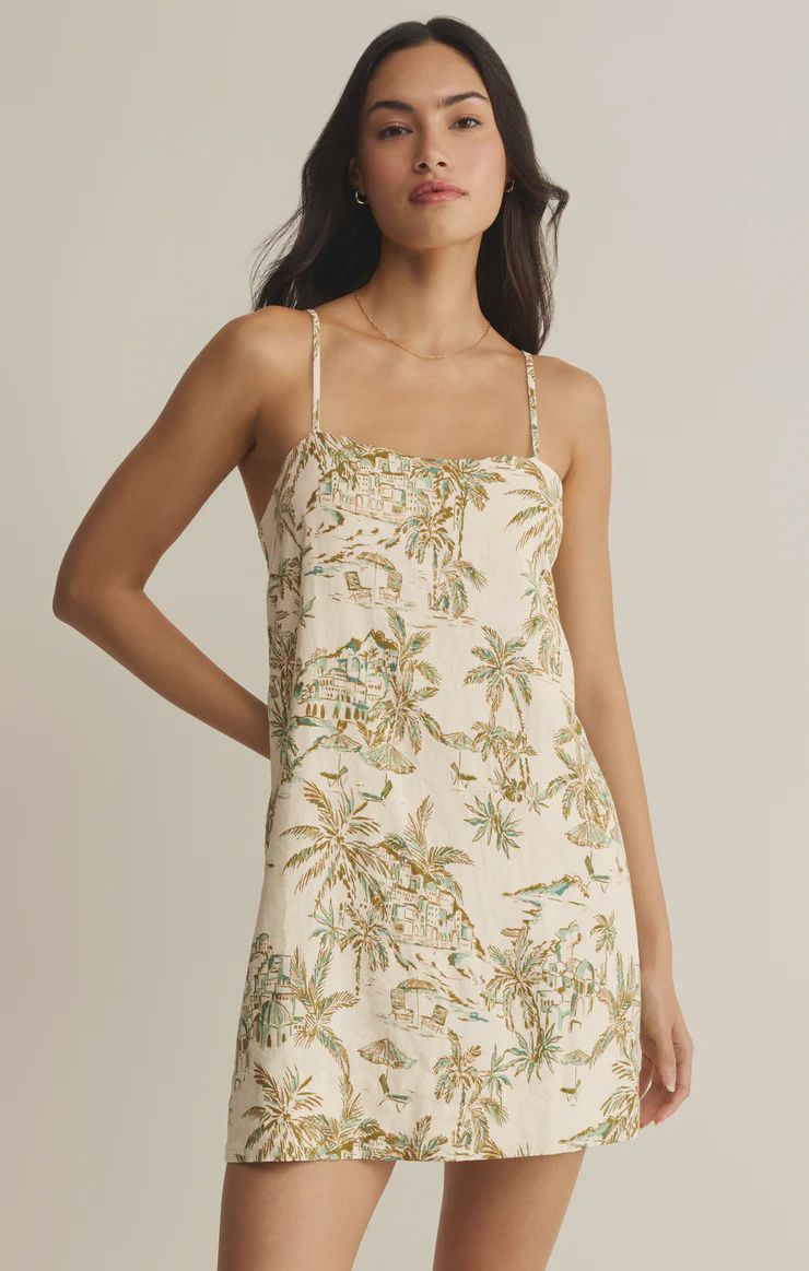 Maude Tiki Tide Mini Dress