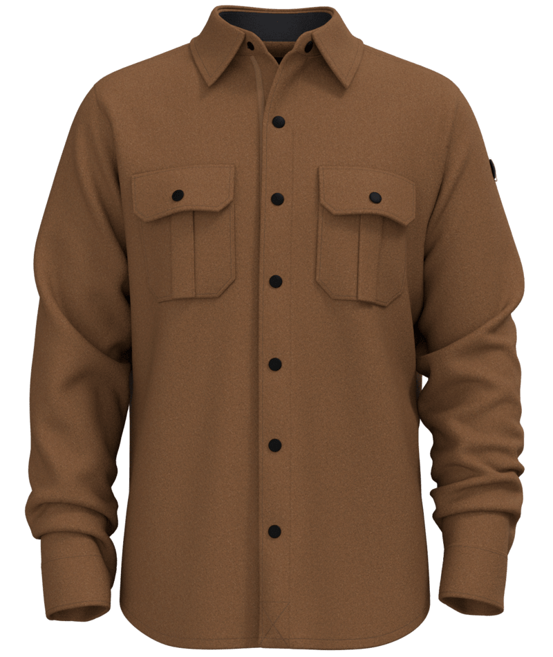 Anchor Line Shirt Jacket