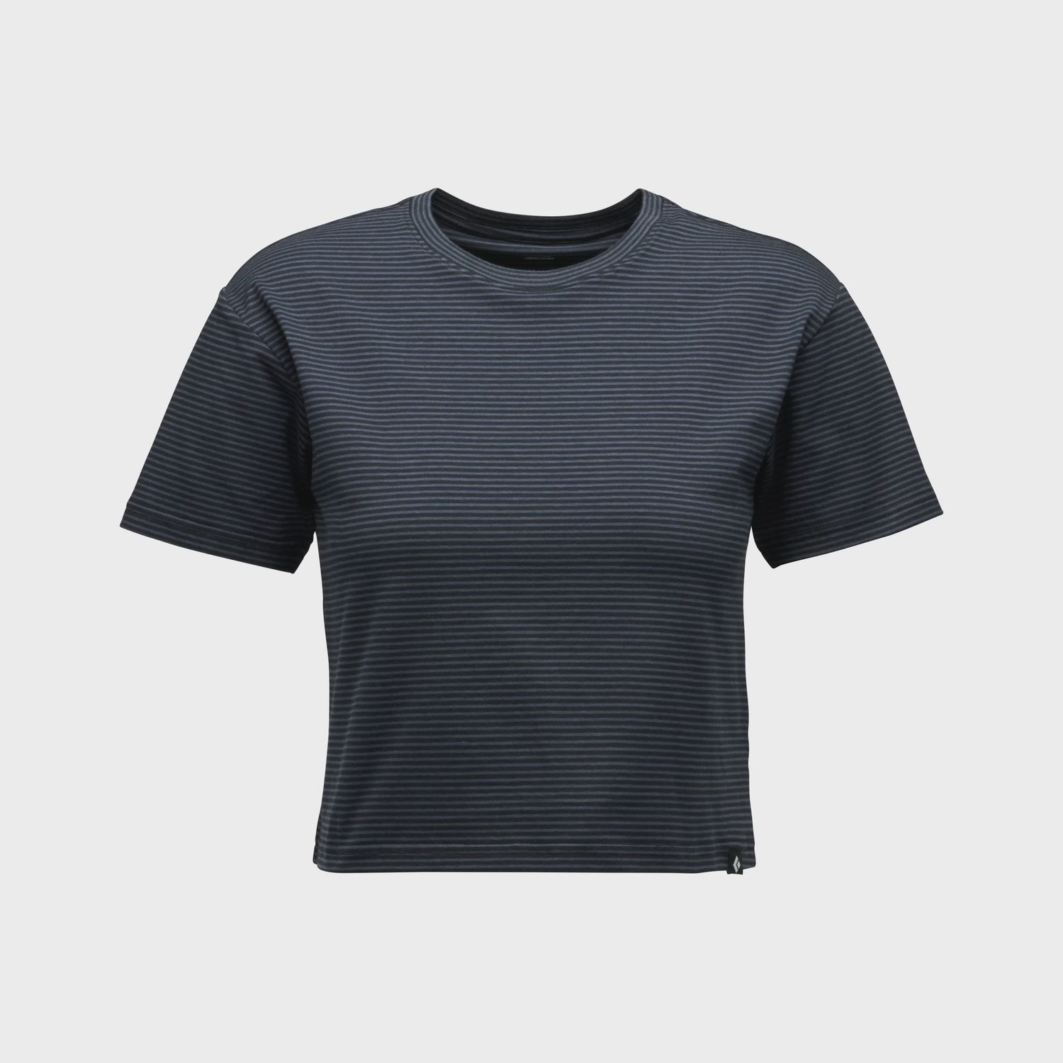 Women's BD Stripe Crop Short Sleeve Tee