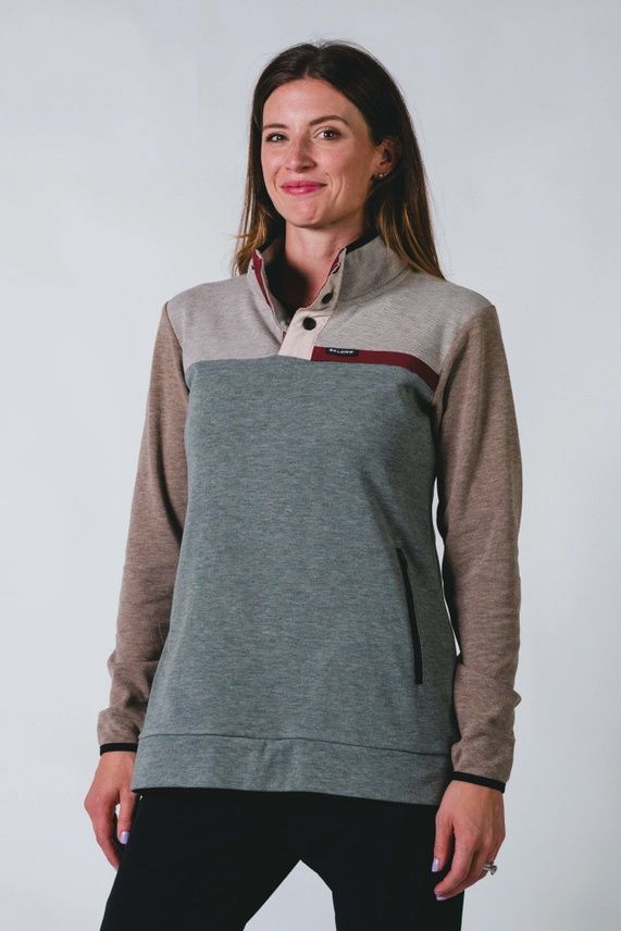 Womens Powell Fleece Pullover Womens Powell Fleece Pullover