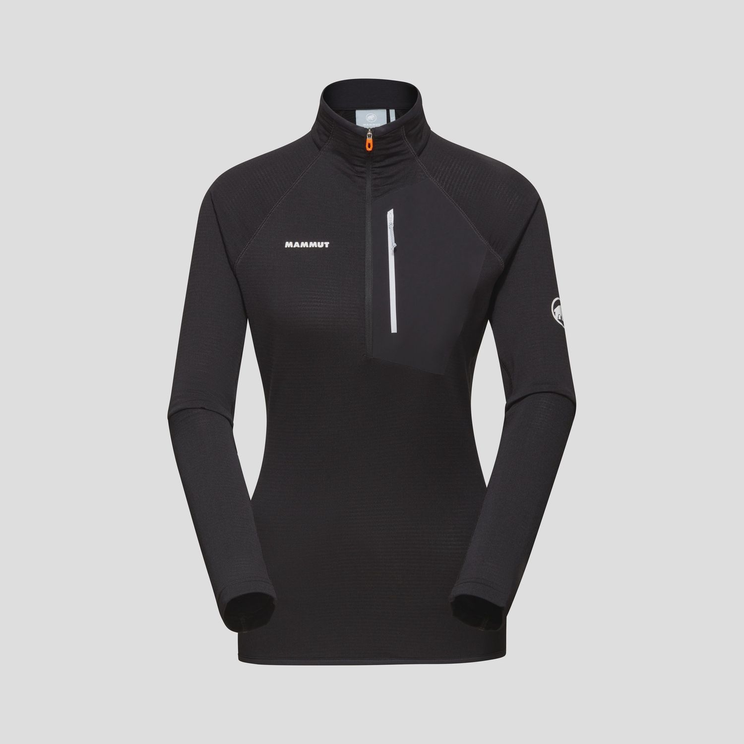 Aenergy Light ML Half Zip Pull Women Aenergy Light ML Half Zip Pull Women, Colour: Black, Size: S