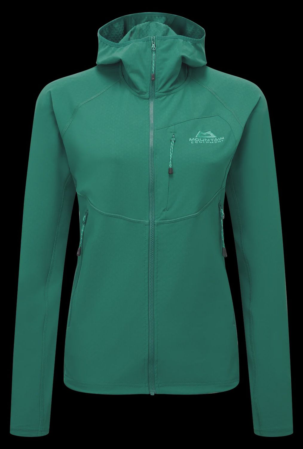 Arrow Hooded Women's Jacket, Colour: Spruce, Size: 8