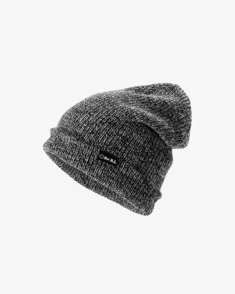 Cuff Beanie, Colour: Grey & Black Heather