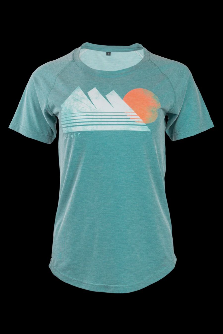 Women's Graphic Traverse Tek Tee, Colour: Peak Shine Green, Size: XS