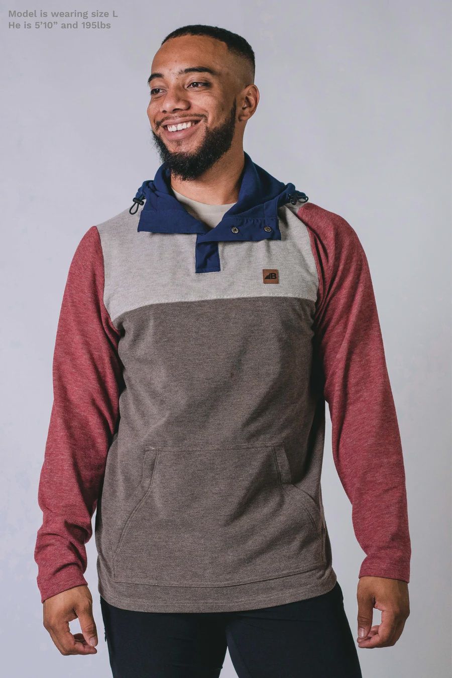 Men's Powell Fleece Hoodie Men's Powell Fleece Hoodie, Colour: Vintage Camp, Size: S