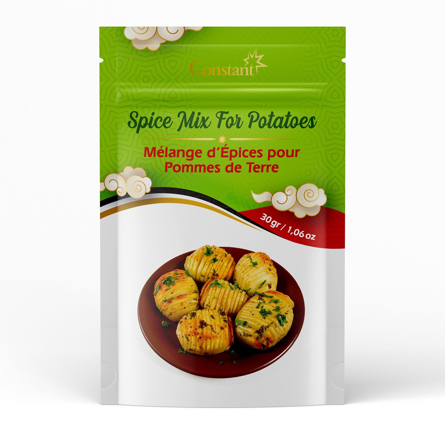 Mélange d’épices pour pommes de terre, Quantity: 30gr, Type: Envelope