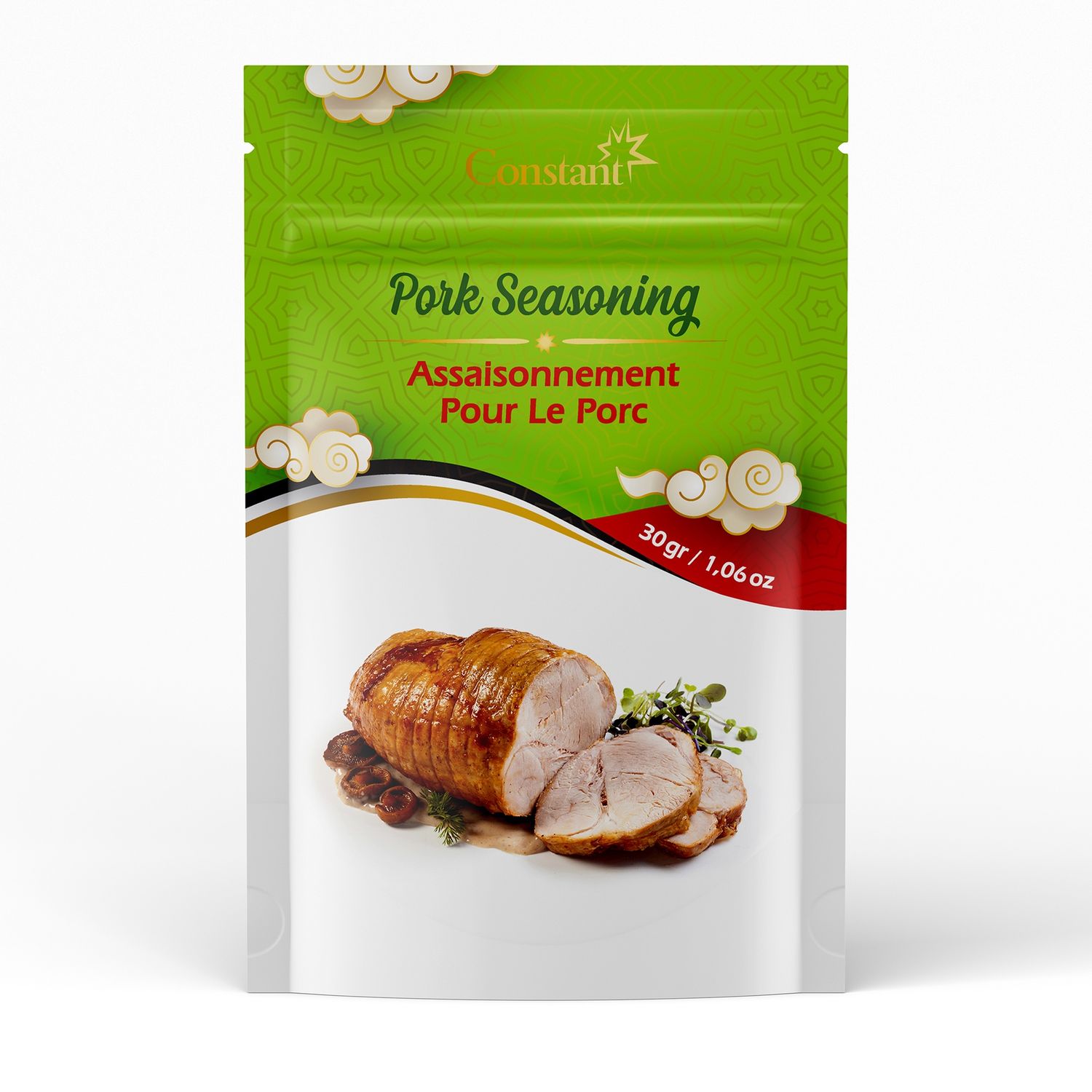 Assaisonnement pour porc, Quantity: 30gr, Type: Envelope