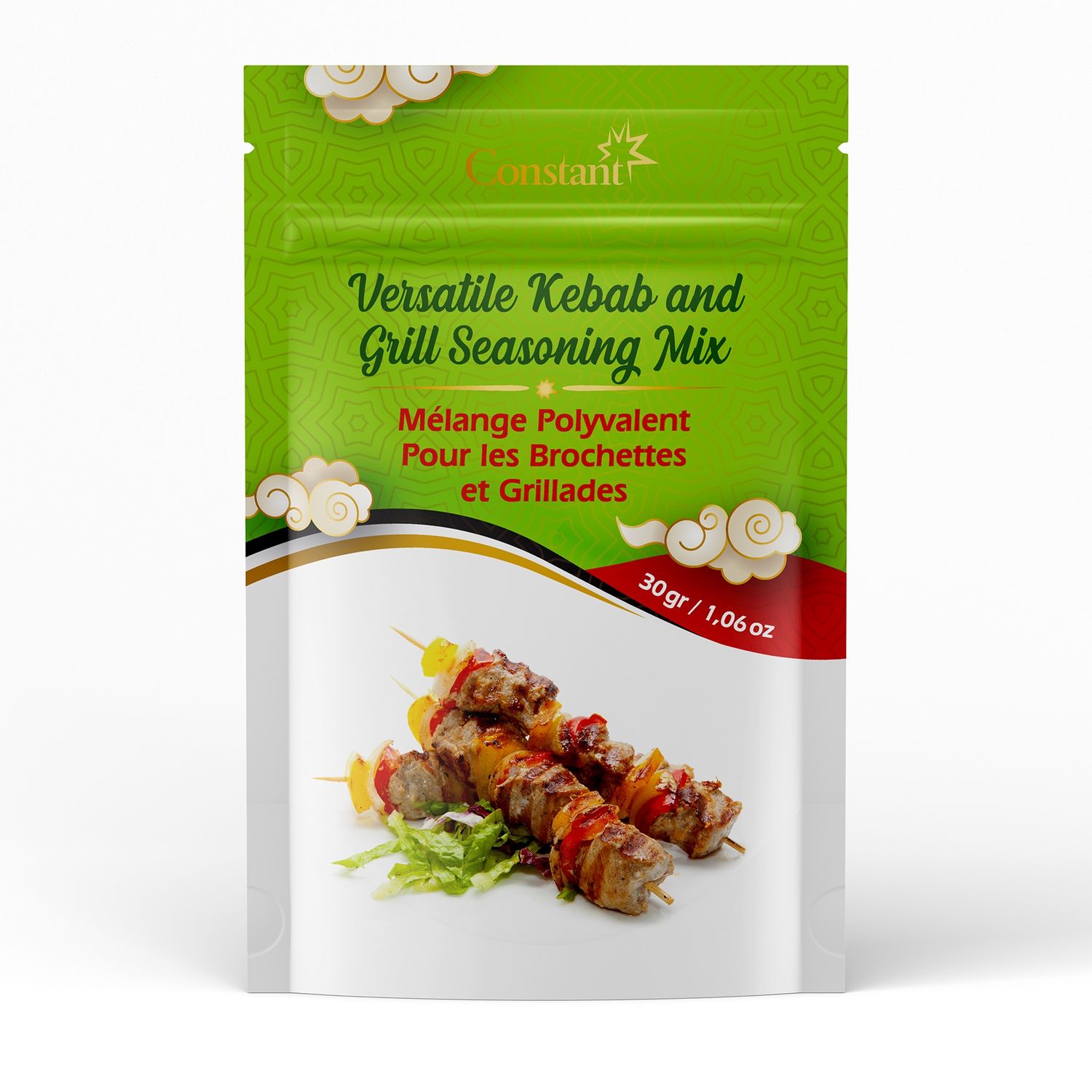 Mélange  chauds pour brochettes et grillades, Quantity: 30gr, Type: Envelope