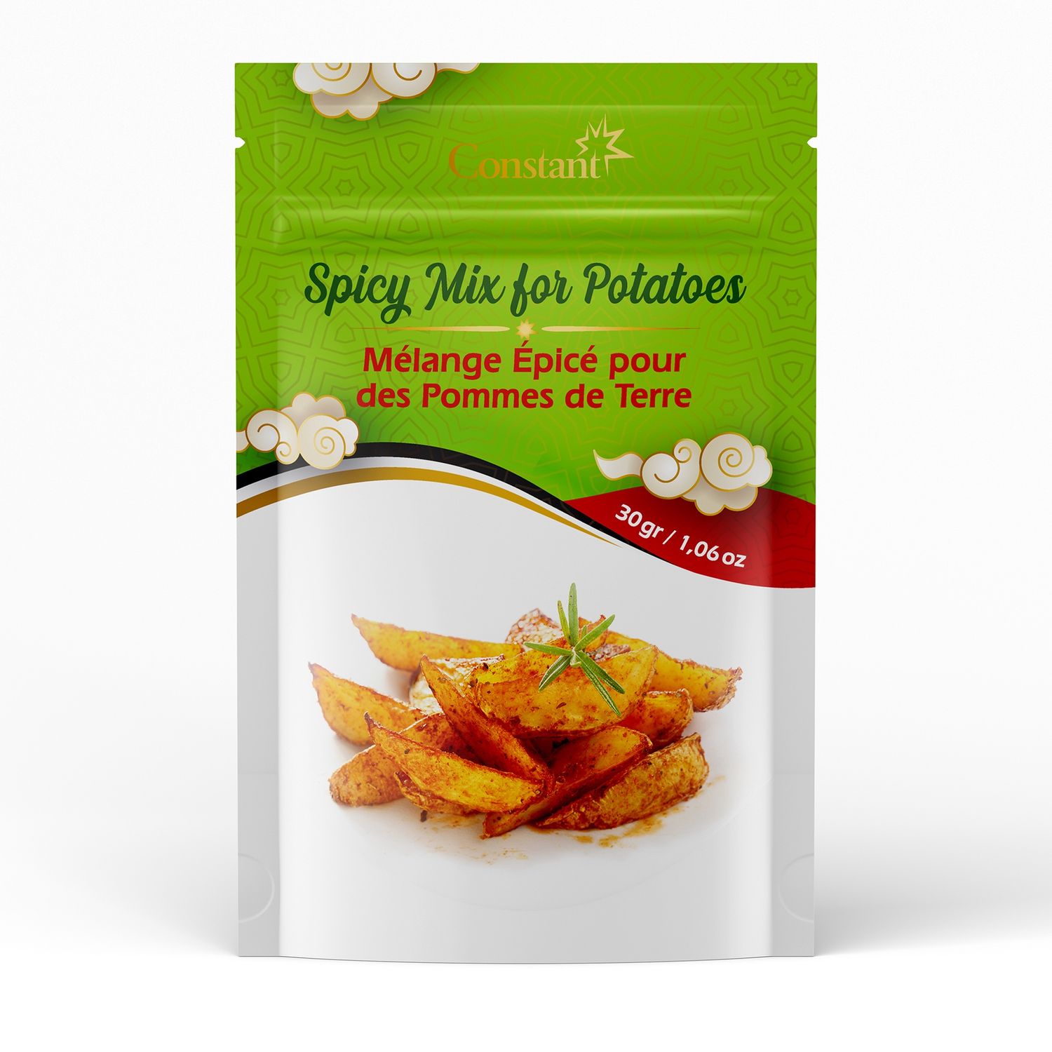 Mélange épicé pour pommes de terre, Quantity: 30gr, Type: Envelope