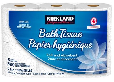 Papier toilette 6x