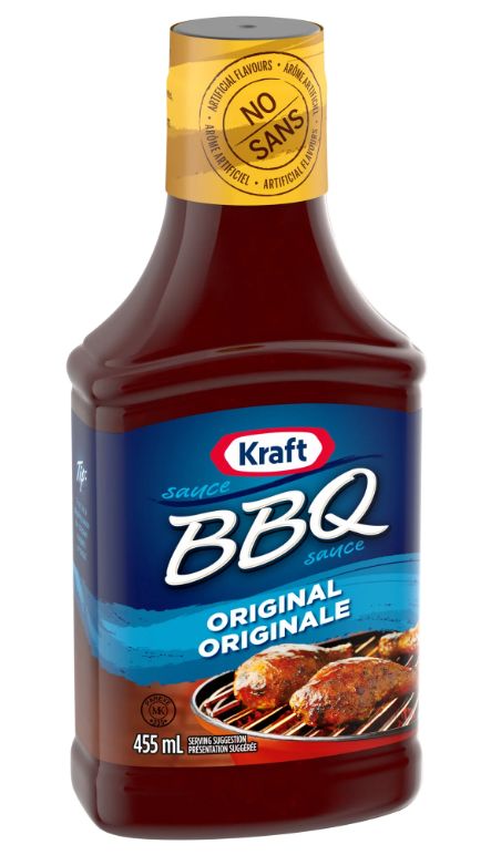 BBQ Sauce, Flavor: Original, Quantity: 455ML
