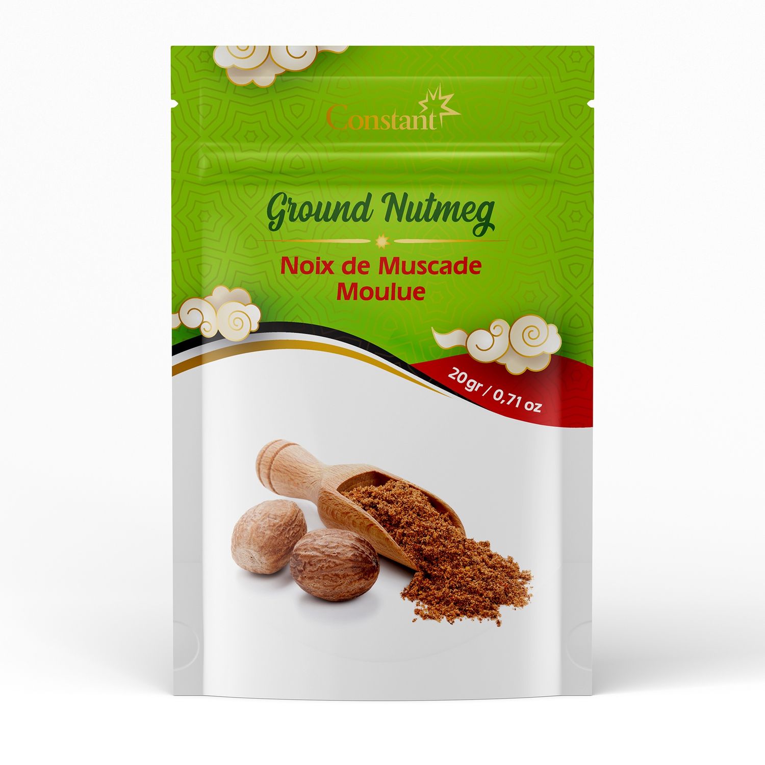 Noix de muscade (moulue), Quantity: 20gr, Type: Envelope