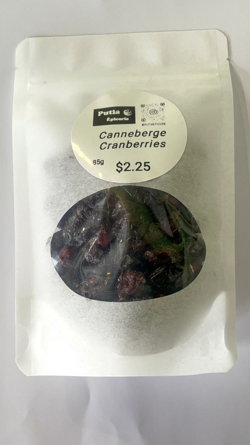 Canneberge, Quantity: 85g