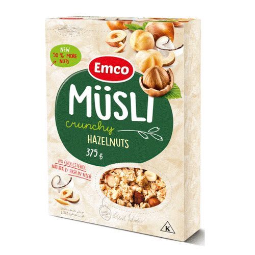 Emco Cereal, Flavor: Hazelnut