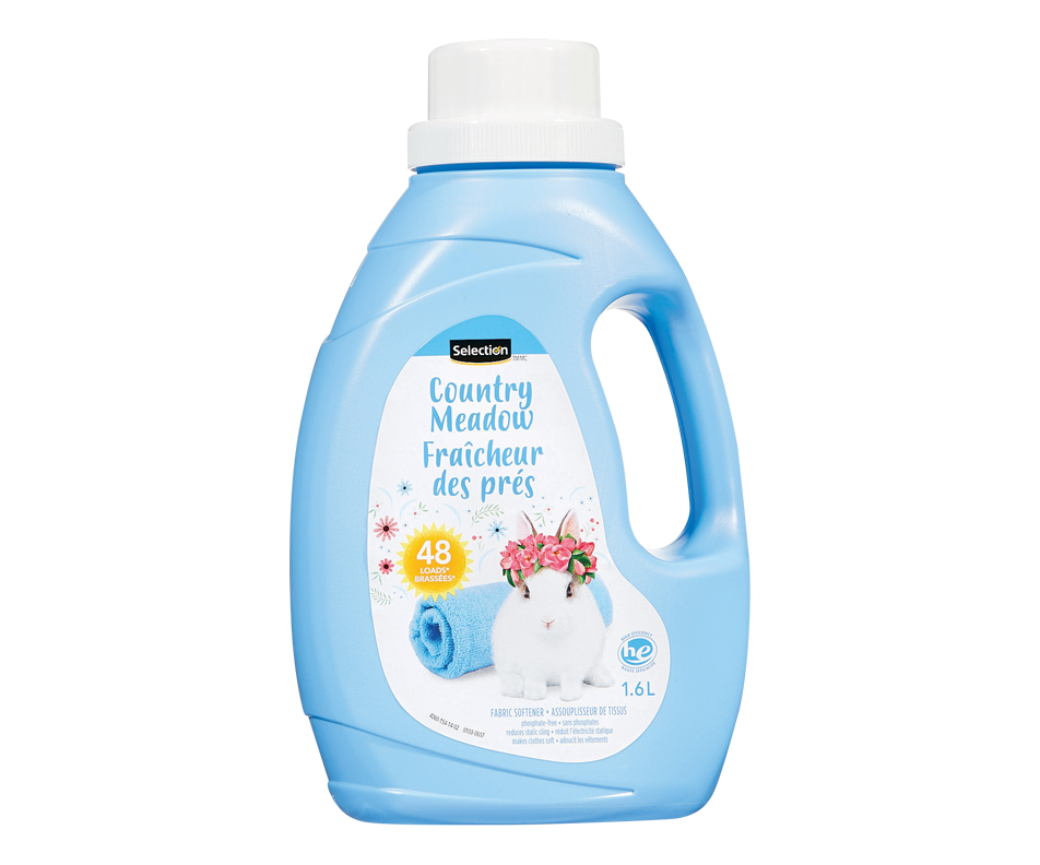 Assouplisseur de Tissus, Quantity: 1.6L, Flavor: Country Meadow