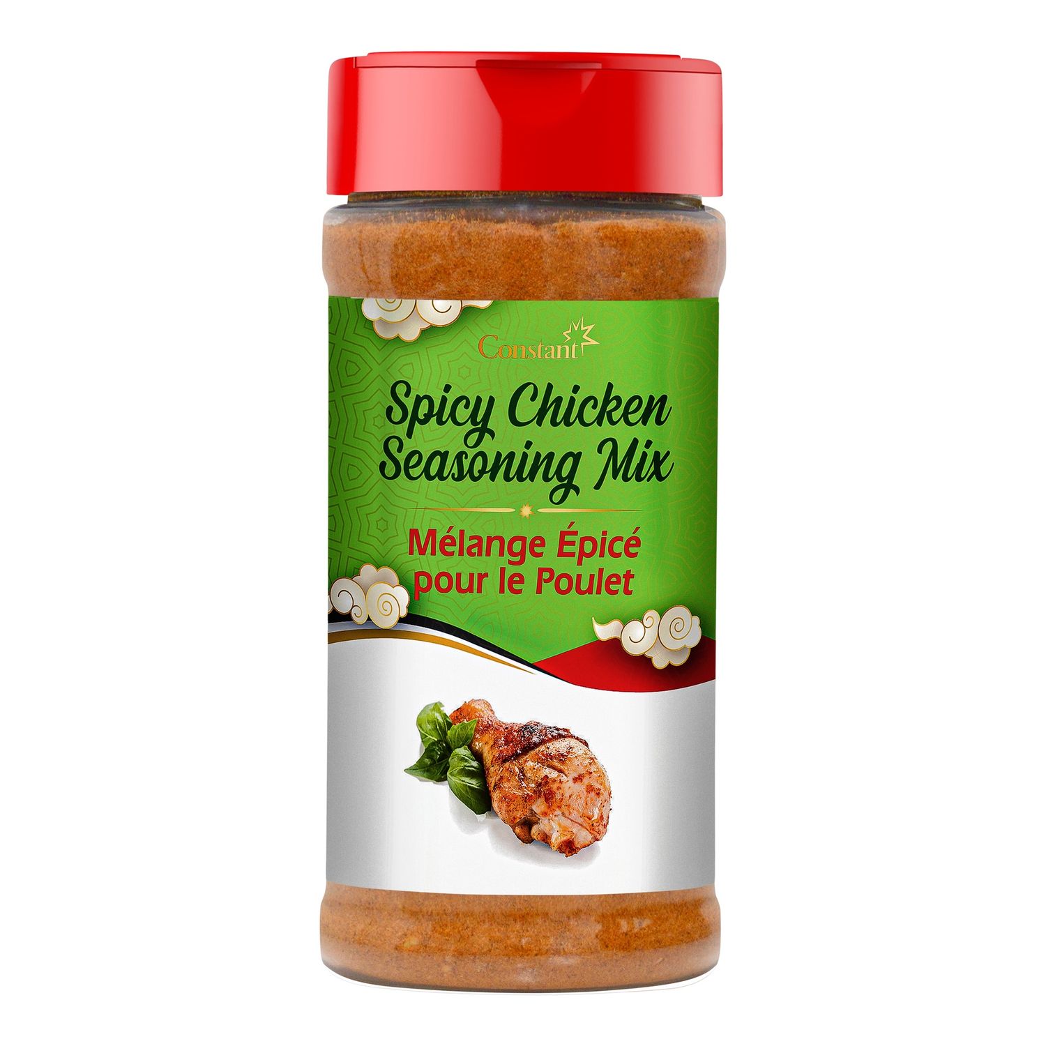 Mélange  pour poulet épicé, Quantity: 105, Type: Bottle 8oz