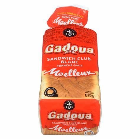 Pain sandwich club, Quantity: 675g, Flavor: White