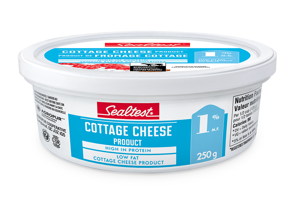 Fromage Cottage, Percentage: 1%, Quantity: 250g