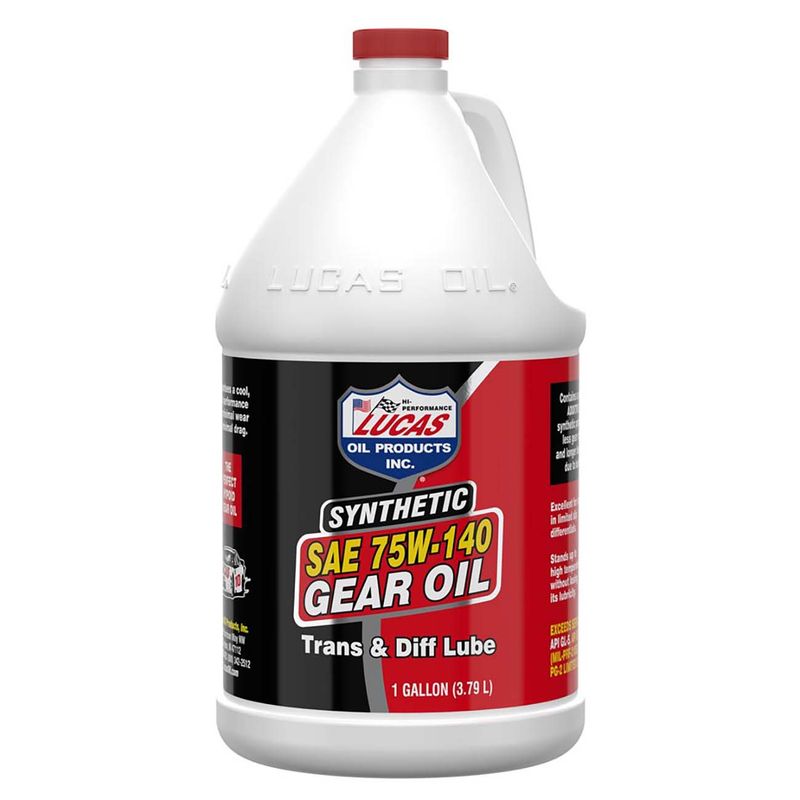 Lucas Oil Synthetic SAE 75W-140 Transmission/Differential Lube - 1 Gallon