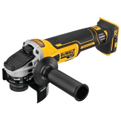 DEWALT 20V XR BRUSHLESS GRINDER WITH SLIDE SWITCH 4.5IN