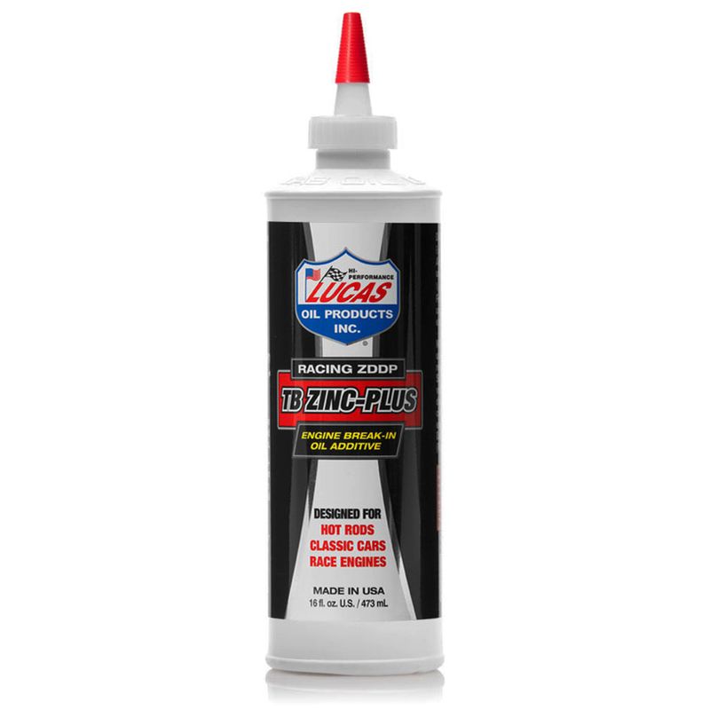 Lucas Oil 'TB Zinc Plus' Engine Break-In Oil Additive - 16 Ounce