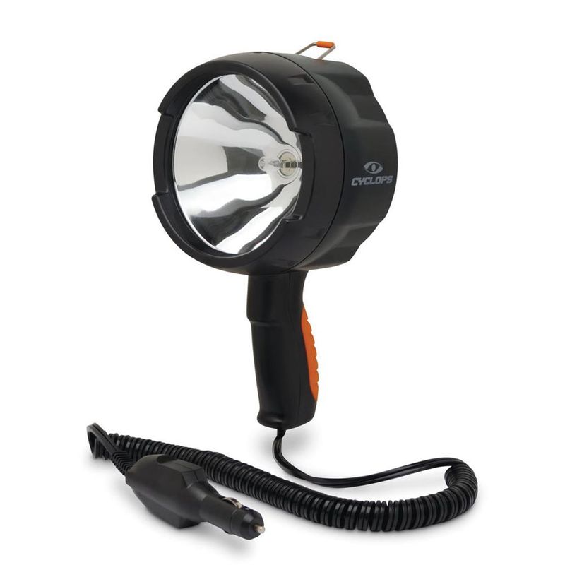 Cyclops 1400 Lumen 12V DC Halogen Spotlight Blk body/ blaze accent