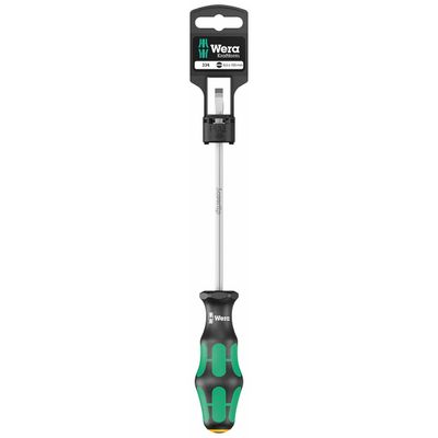 Wera Screwdriver: Slotted 1.2 mm x 100 mm LaserTip (On Hang-Tag)