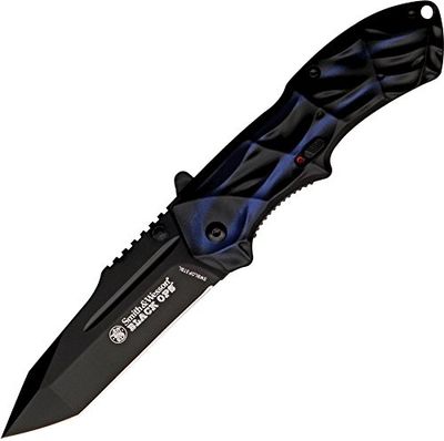 S&W Black Ops SWBLOP3TBL M.A.G.I.C. Assisted Opening Liner Lock Folding Knife