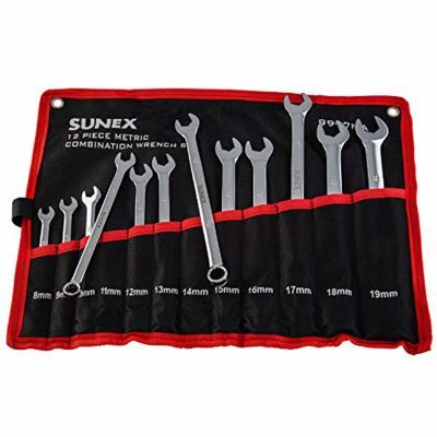 Sunex Tools Metric Combination Wrench Set 9917MA