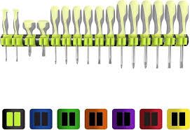 Olsa Tools Magnetic Screwdriver Organizer