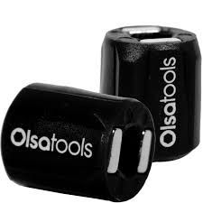Bit Magnetizer and Demagnetizer Rings, Color: Black