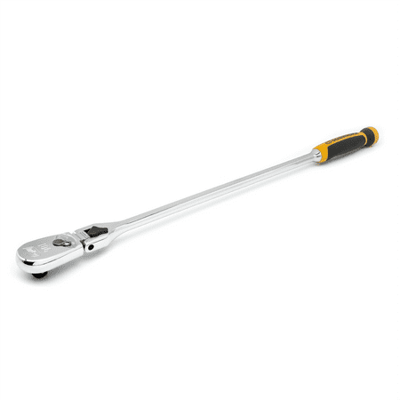 GearWrench 1/2 90T Cushion Grip Locking Flex Head Ratchet 24" 81372T