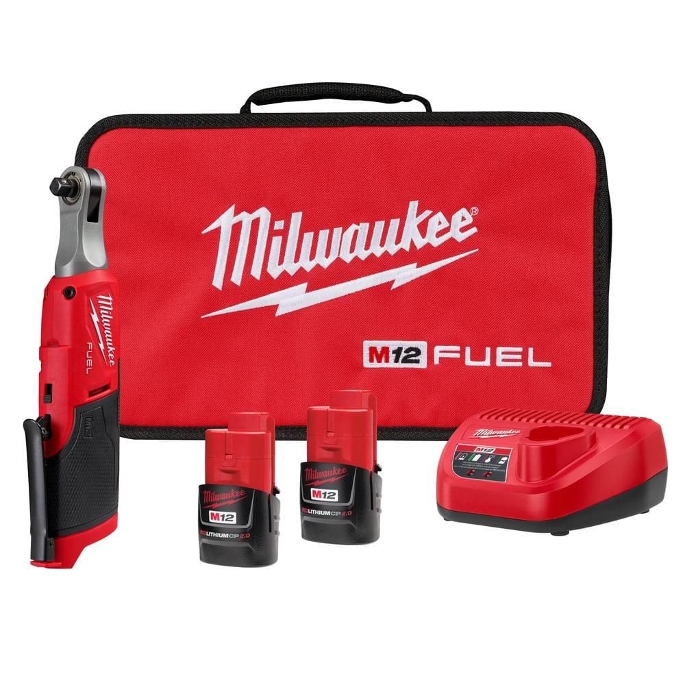Milwaukee 2567-22 M12 3/8 speed Ratchet Kit