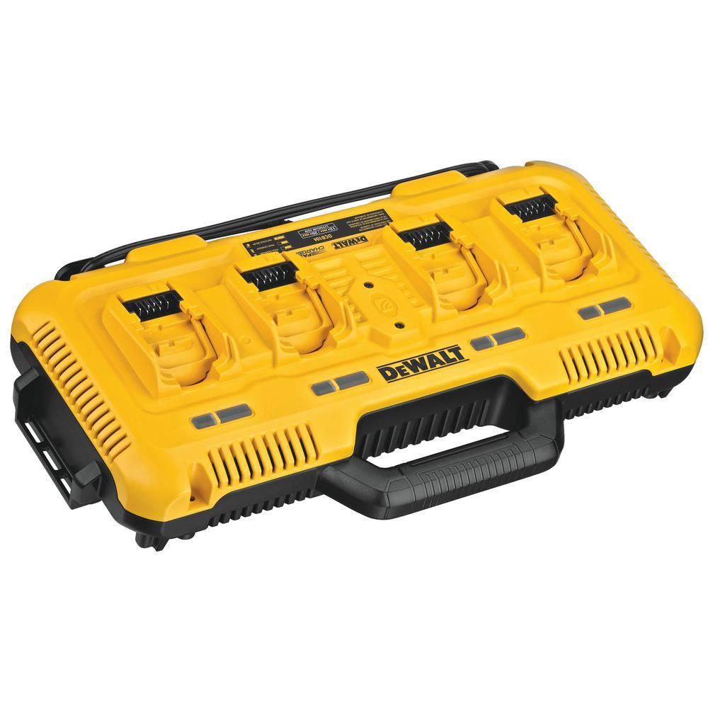 DEWALT 20V Max* Charger, 4-Port, Rapid Charge (DCB104)