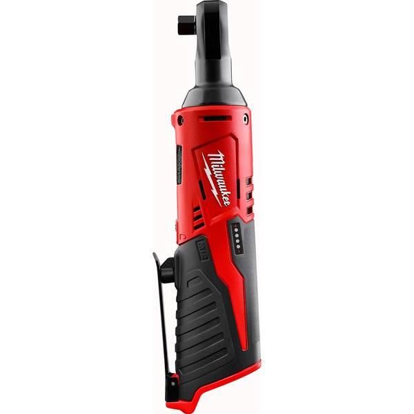 Milwaukee 2457-20 M12 3/8 Cordless Ratchet Bare Tool with LED Light
