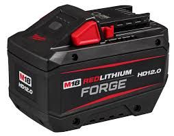 Milwaukee M18 18V Lithium-Ion REDLITHIUM FORGE HD 12.0 Ah Battery Pack