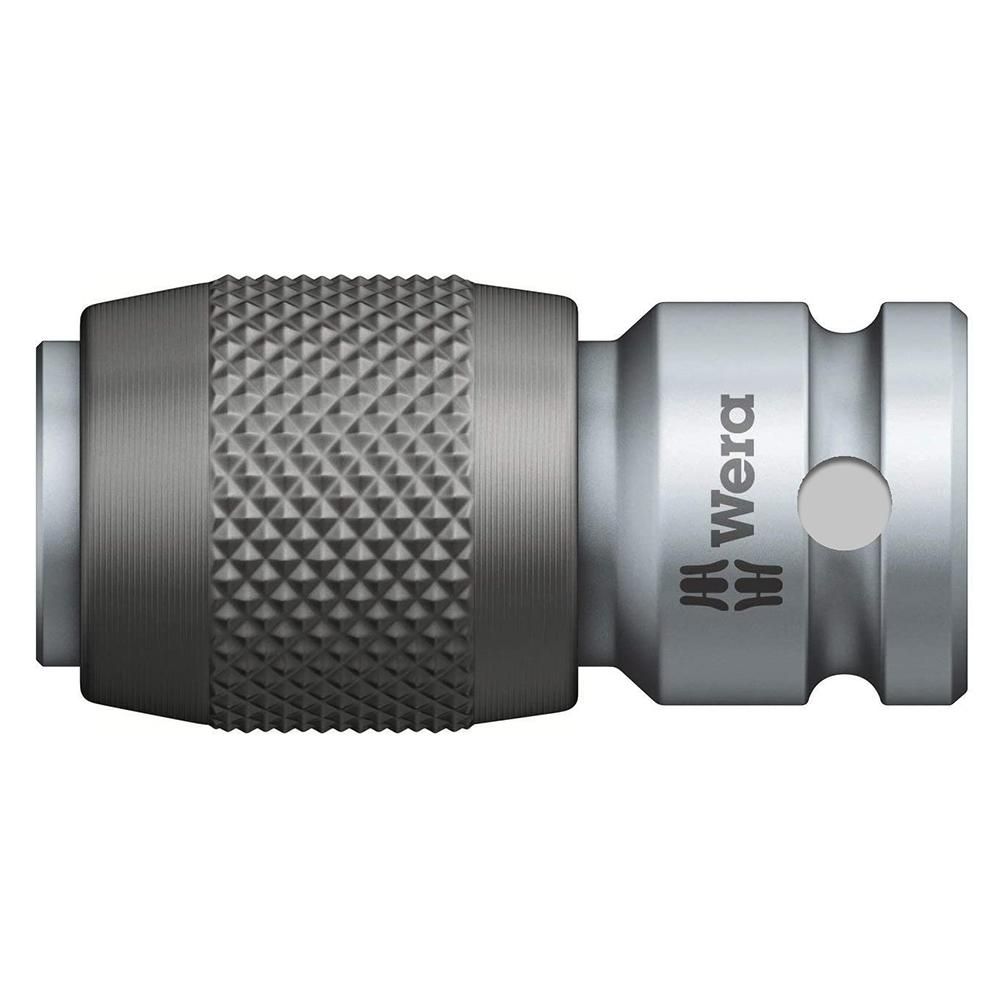 Wera Adapter 1/4" Square to 1/4" Hex with Quick-Release Chuck 05042750001 0.25 in.