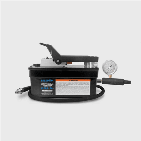 Tiger Tools 70129 BVA Hydraulic Pump with 6 Hose & Gauge