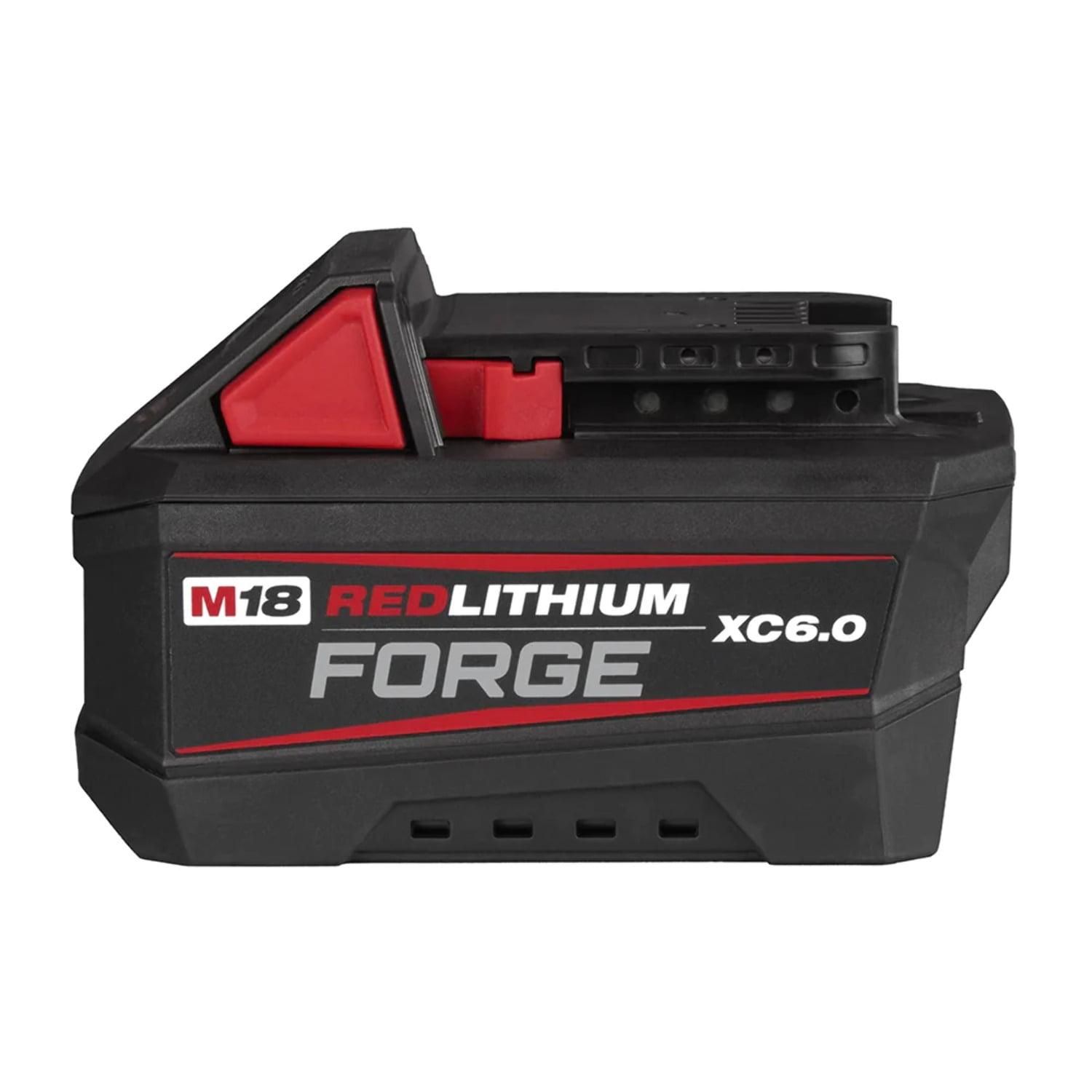 Milwaukee M18 18V Lithium-Ion RedLithium Forge 6.0 AH Battery Pack