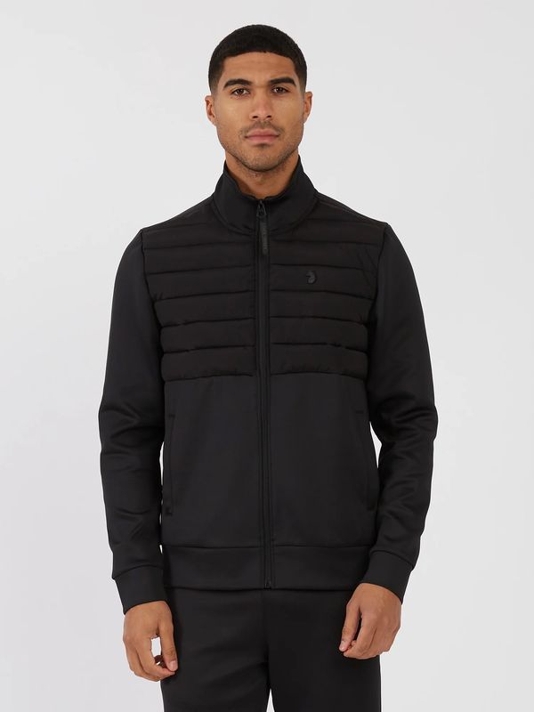 Luke 1977 Gabriel Padded Sweat Jacket Black