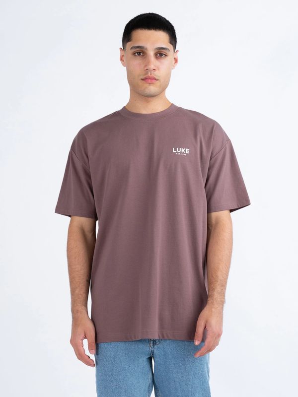 Luke 1977 Exquisite Relaxed Fit Tee - Dark Mauve