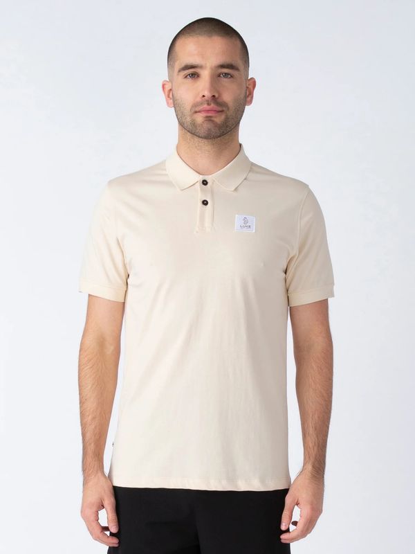 Luke 1977 Laos Pure Cotton Polo - Ecru