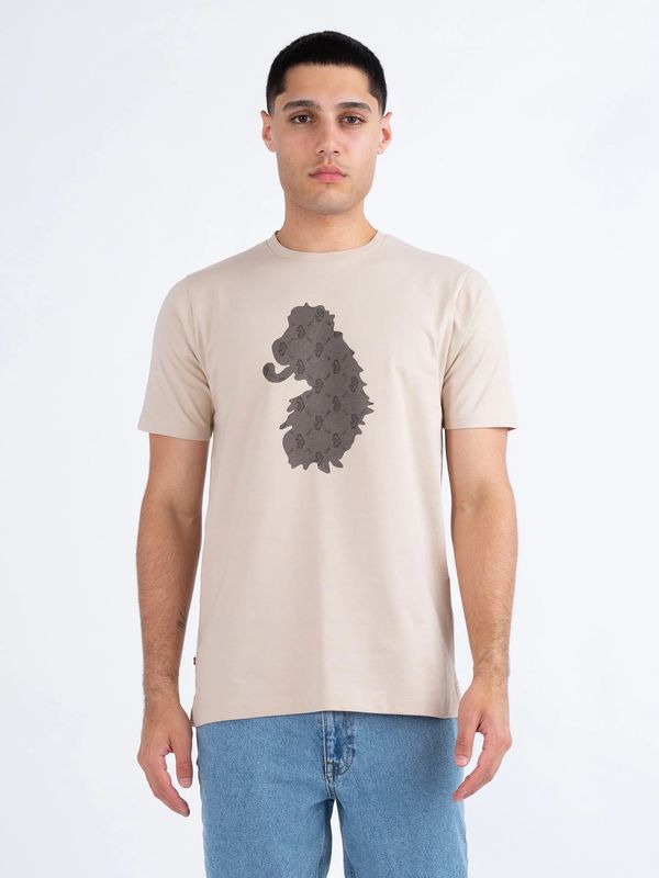 Luke 1977 Infilapenny Tee Dark Ecru