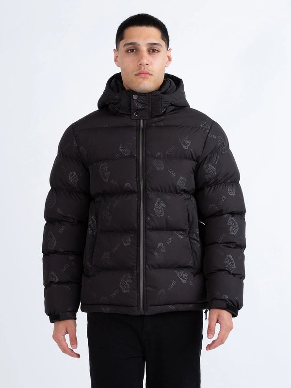 Luke 1977 Mallard Overprint Jacket - Black