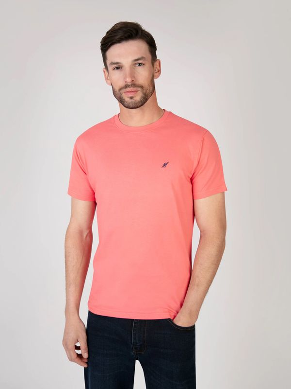 Mish Mash Adaman Crew Neck Tee - Pale Red