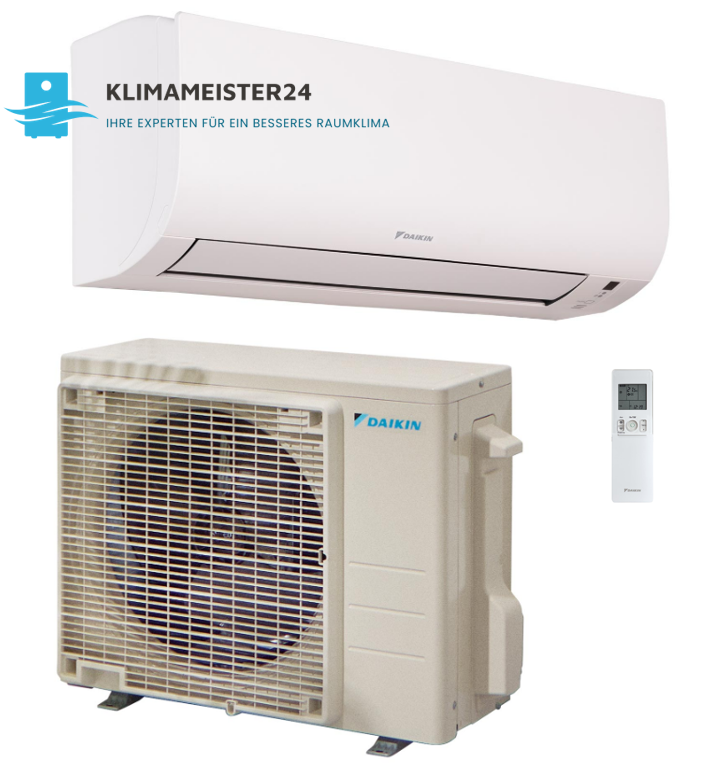 Daikin Comfora SET FTXP-N9 + RXP-N9 2,0 kW - 3,5 kW inkl. WiFi - zur Selbst Montage