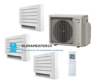 Daikin Perfera TRIO Truhengerät SET 3MXM52A9 FVXM 2,5 kW - 3,5 kW inkl. WiFi - zur Selbst Montage