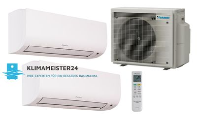 Daikin Comfora DUO SET 2MXM50A FTXP-N9 2,0 kW - 3,5 kW inkl. WiFi - zur Selbst Montage