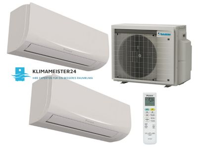 Daikin Sensira DUO SET 2MXF50A2V1B FTXF 2,5 kW - 3,5 kW inkl. WiFi - zur Selbst Montage